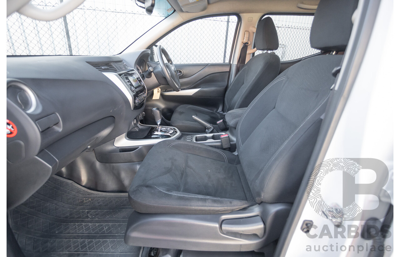 03/2017 Nissan Navara SL (4x4) D23 SERIES II Dual Cab Utility White Turbo Diesel 2.3L