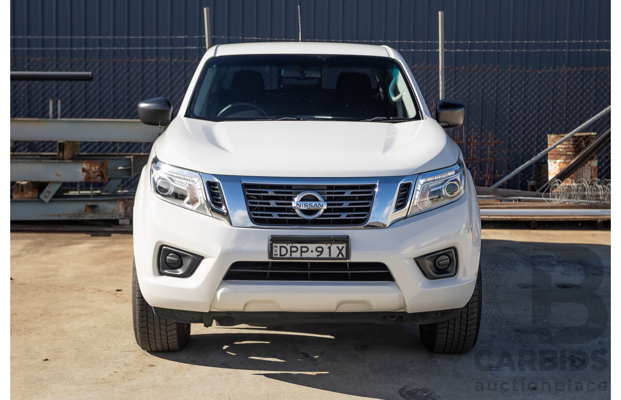 03/2017 Nissan Navara SL (4x4) D23 SERIES II Dual Cab Utility White Turbo Diesel 2.3L