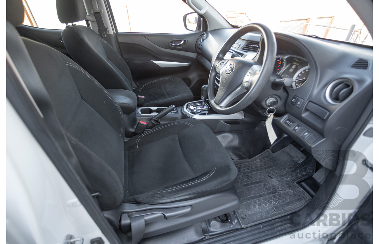 03/2017 Nissan Navara SL (4x4) D23 SERIES II Dual Cab Utility White Turbo Diesel 2.3L