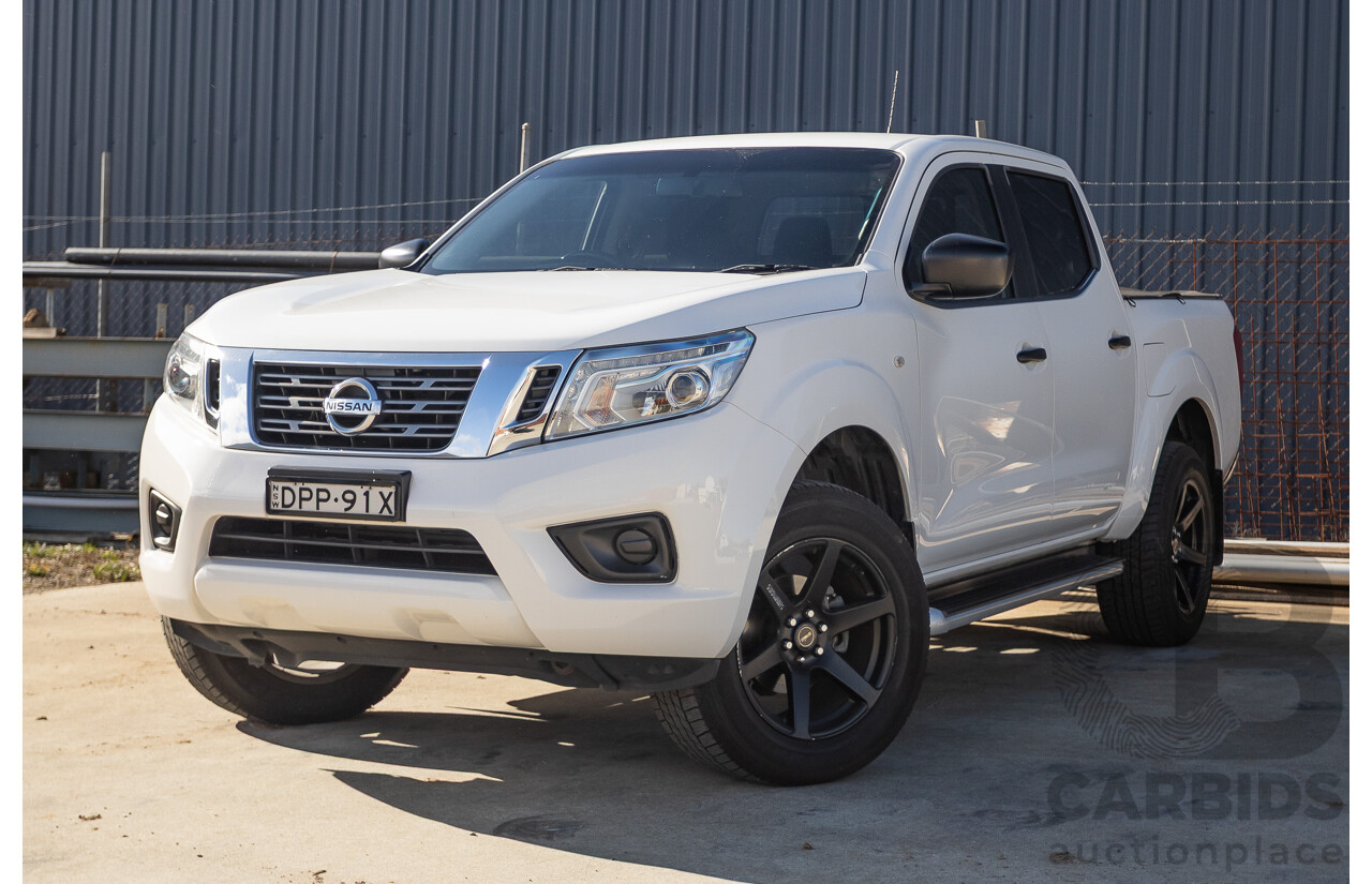 03/2017 Nissan Navara SL (4x4) D23 SERIES II Dual Cab Utility White Turbo Diesel 2.3L