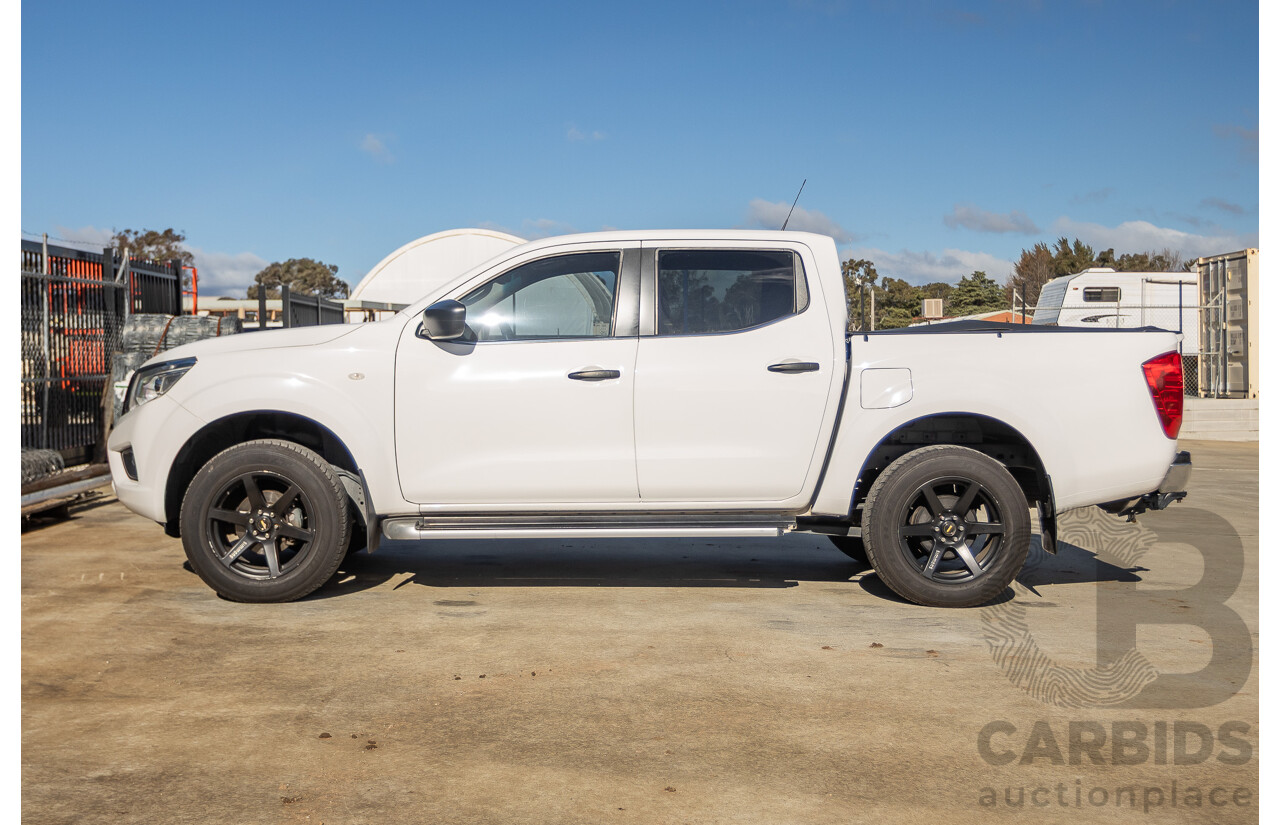 03/2017 Nissan Navara SL (4x4) D23 SERIES II Dual Cab Utility White Turbo Diesel 2.3L