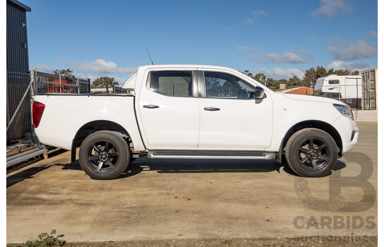 03/2017 Nissan Navara SL (4x4) D23 SERIES II Dual Cab Utility White Turbo Diesel 2.3L