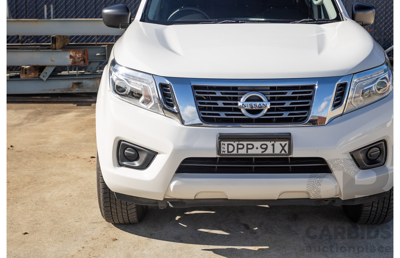 03/2017 Nissan Navara SL (4x4) D23 SERIES II Dual Cab Utility White Turbo Diesel 2.3L