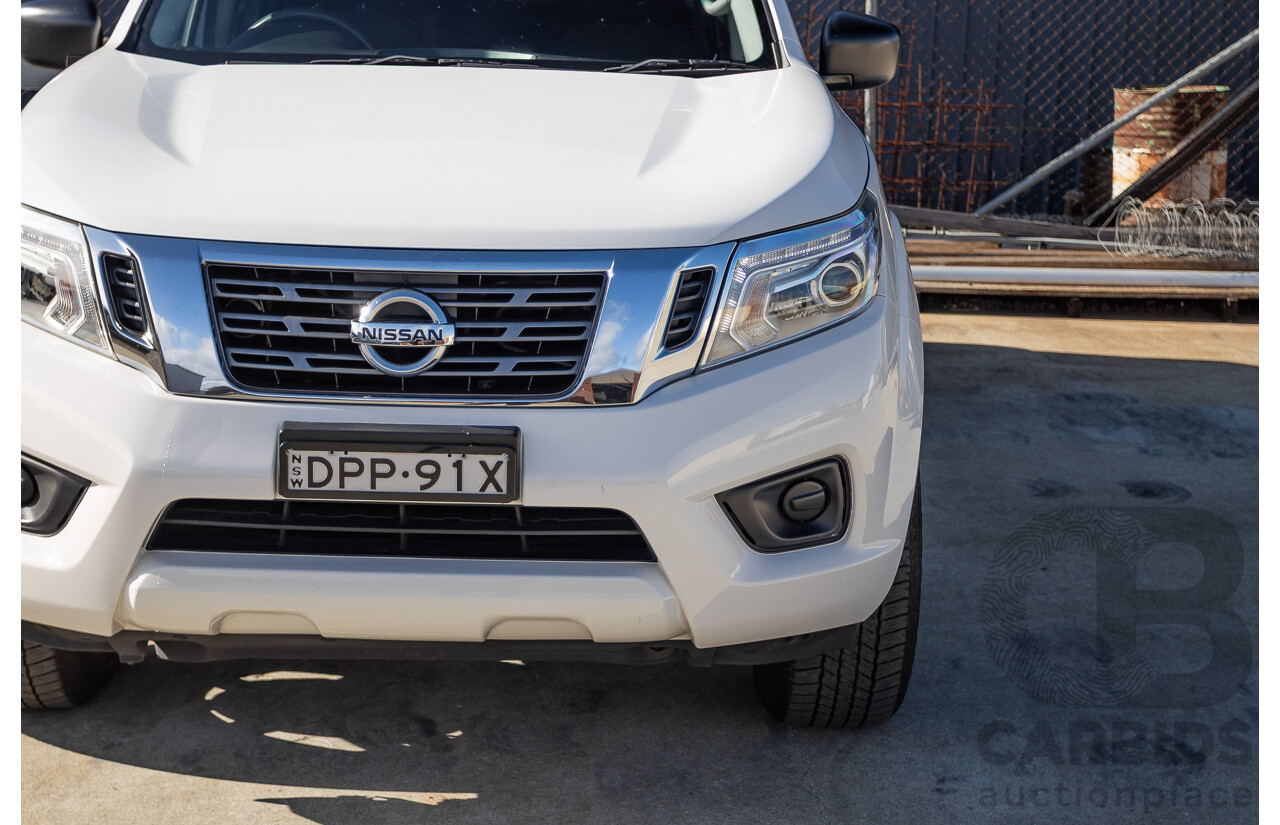 03/2017 Nissan Navara SL (4x4) D23 SERIES II Dual Cab Utility White Turbo Diesel 2.3L