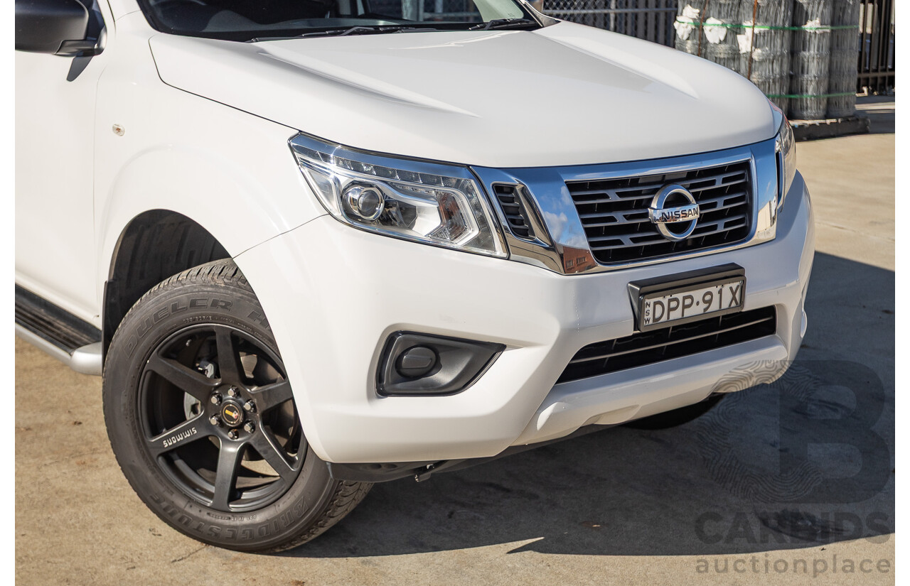 03/2017 Nissan Navara SL (4x4) D23 SERIES II Dual Cab Utility White Turbo Diesel 2.3L