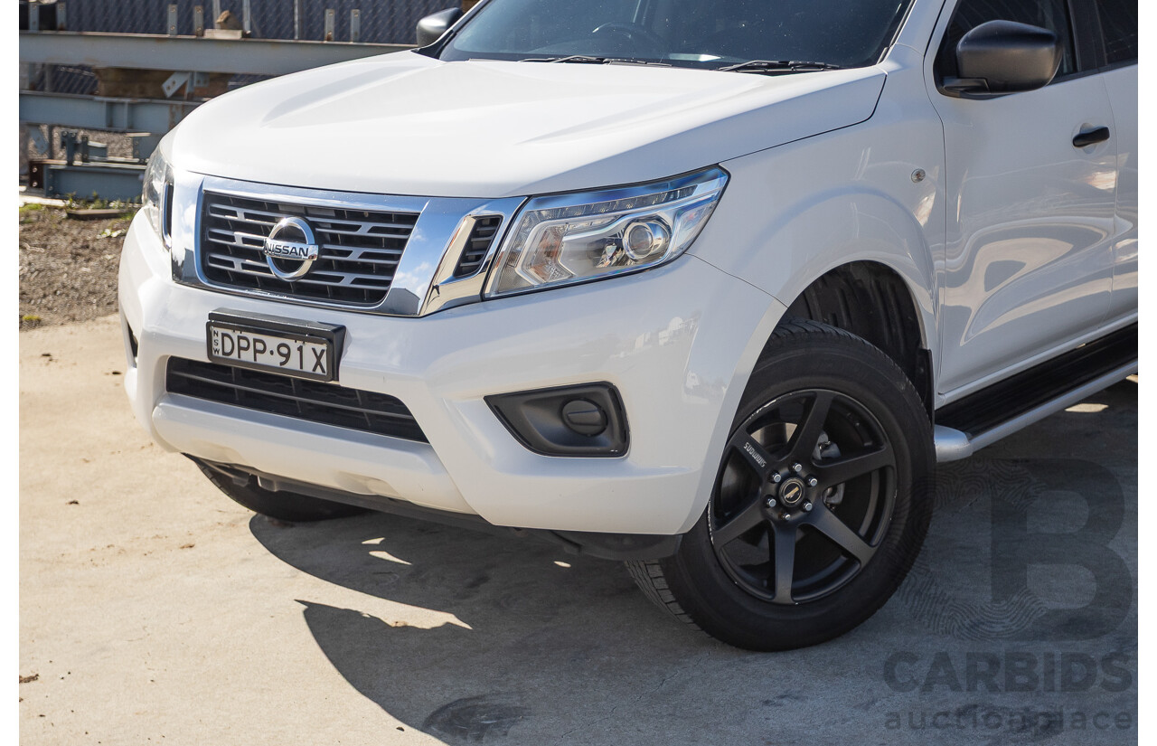 03/2017 Nissan Navara SL (4x4) D23 SERIES II Dual Cab Utility White Turbo Diesel 2.3L