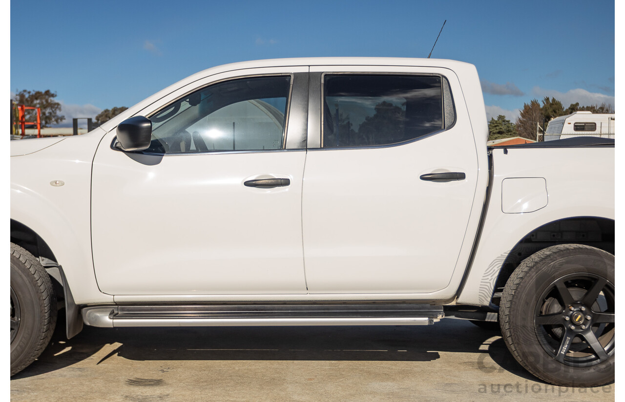 03/2017 Nissan Navara SL (4x4) D23 SERIES II Dual Cab Utility White Turbo Diesel 2.3L