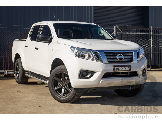 03/2017 Nissan Navara SL (4x4) D23 SERIES II Dual Cab Utility White Turbo Diesel 2.3L