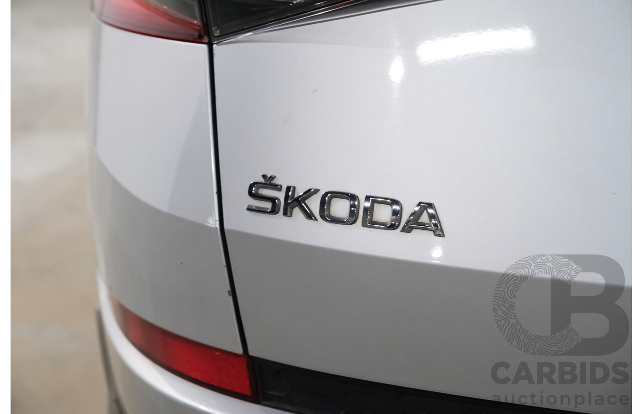 05/2018 Skoda Kodiaq 132 TSI (4x4) NS MY18.5 4d Wagon Silver 2.0L 7 Seater