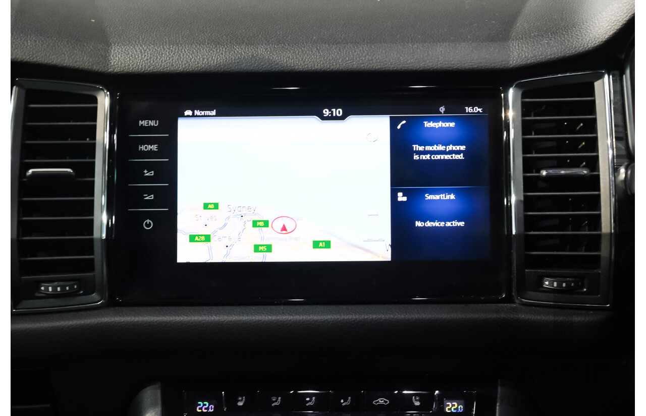 05/2018 Skoda Kodiaq 132 TSI (4x4) NS MY18.5 4d Wagon Silver 2.0L 7 Seater