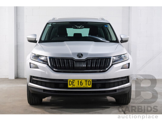 05/2018 Skoda Kodiaq 132 TSI (4x4) NS MY18.5 4d Wagon Silver 2.0L