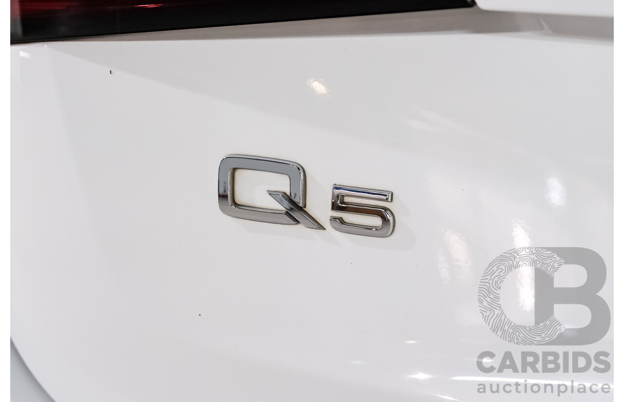 11/2013 Audi Q5 2.0 TFSI Quattro AWD 8R MY14 4d Wagon Ibis White Turbo 2.0L