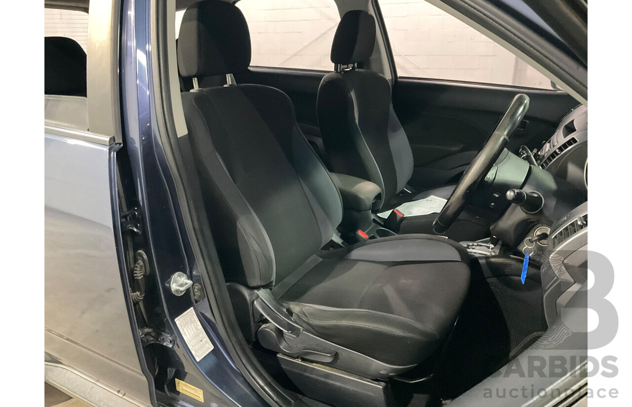 06/2009 Mitsubishi Outlander LS (4x4) ZG MY09 4d Wagon Blue 2.4L