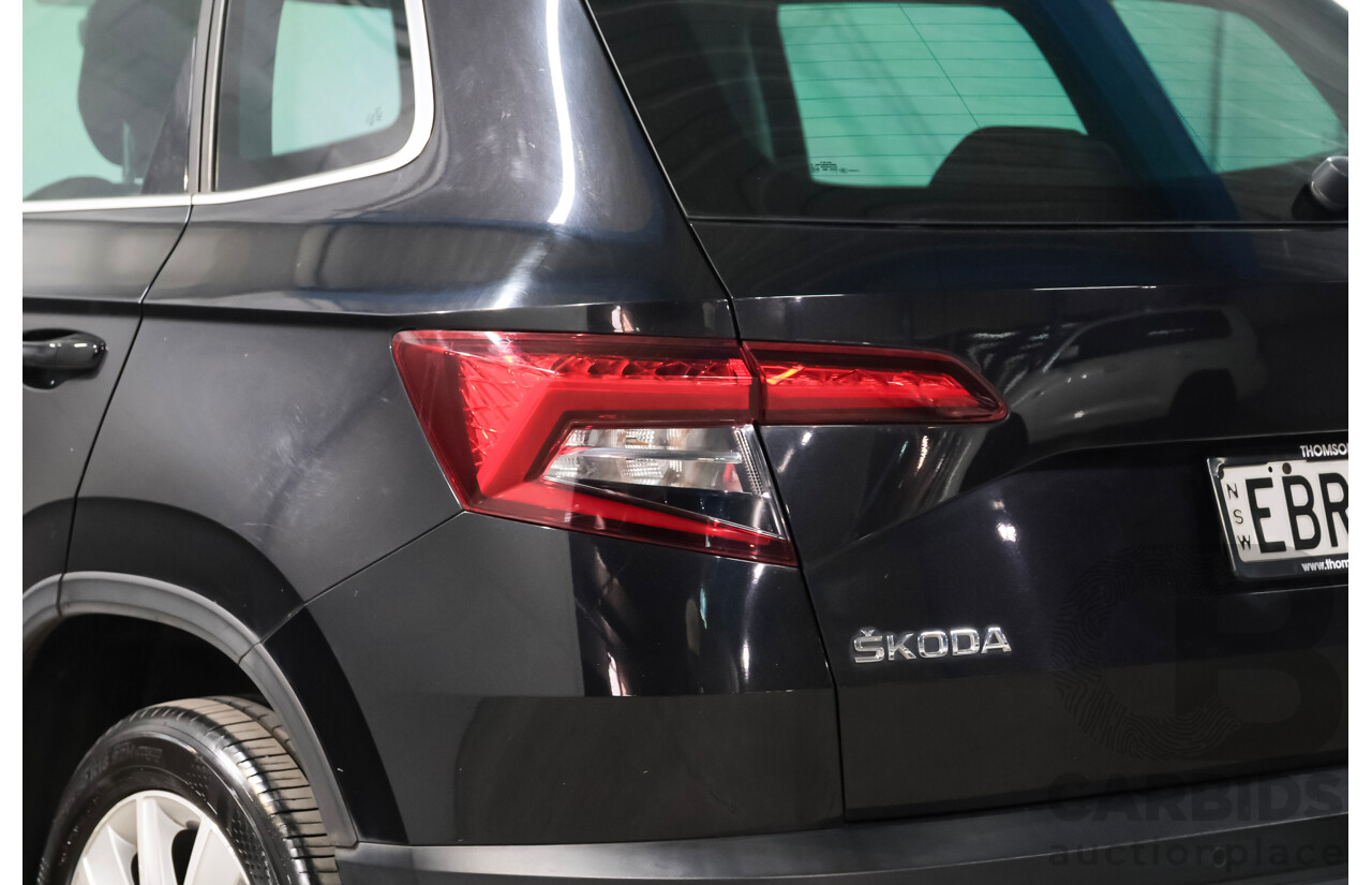01/2019 Skoda Karoq 1.5 110TSI NU MY18 4D Wagon Black Turbo 1.5L