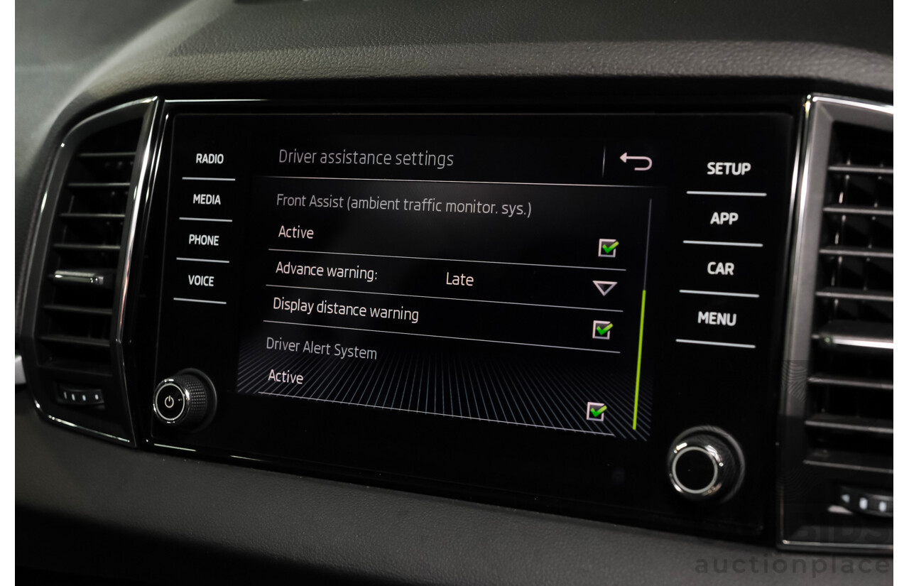 01/2019 Skoda Karoq 1.5 110TSI NU MY18 4D Wagon Black Turbo 1.5L