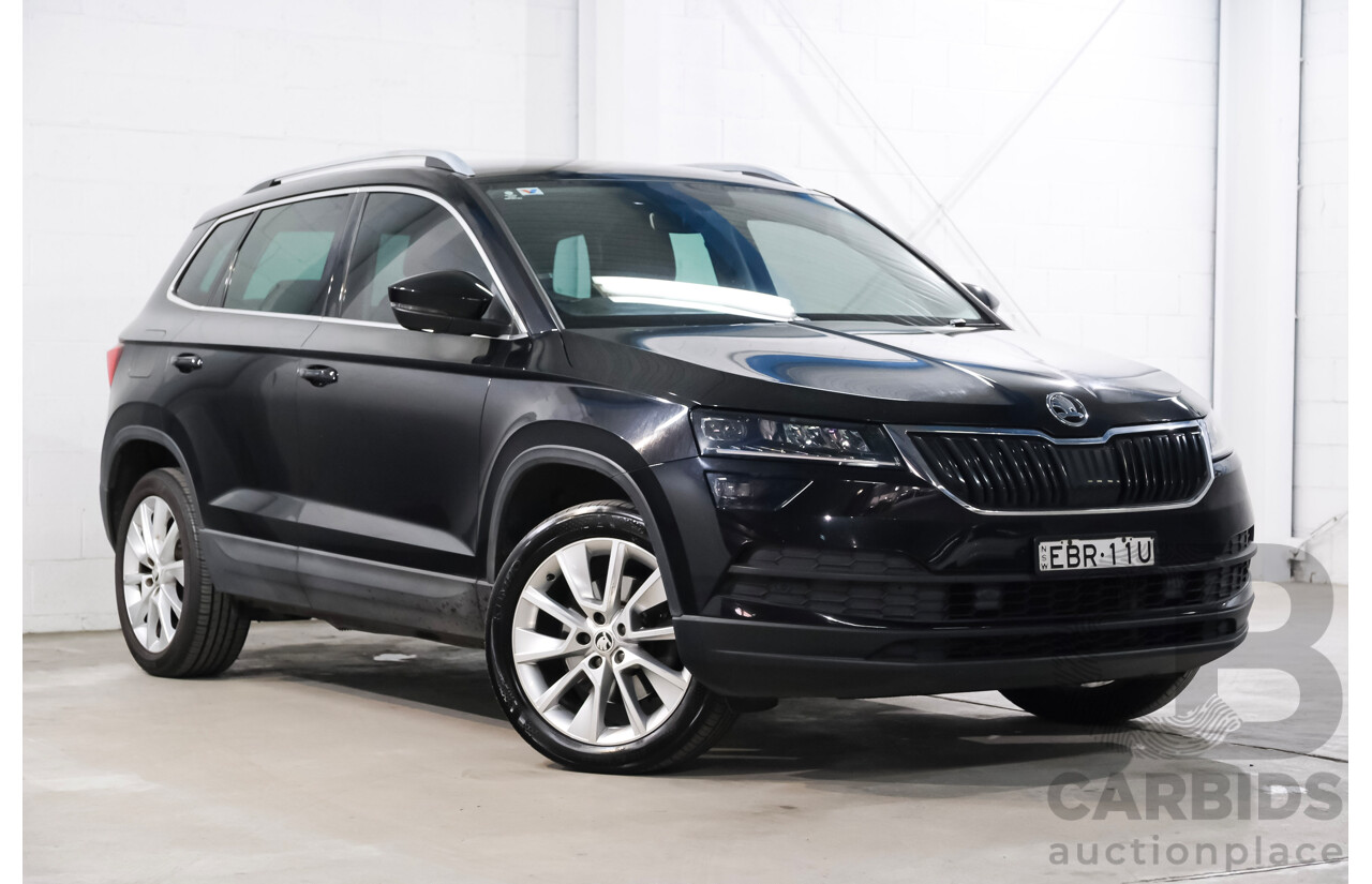 01/2019 Skoda Karoq 1.5 110TSI NU MY18 4D Wagon Black Turbo 1.5L