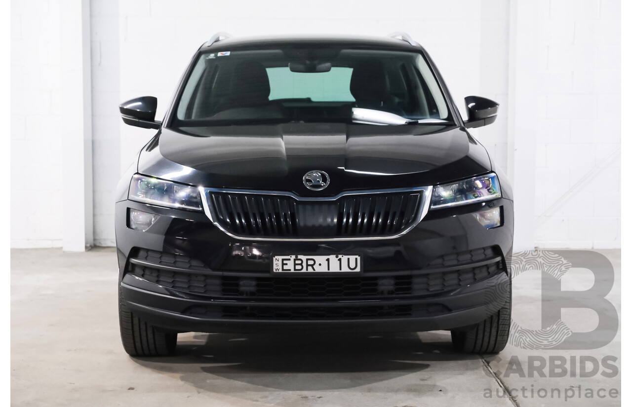 01/2019 Skoda Karoq 1.5 110TSI NU MY18 4D Wagon Black Turbo 1.5L