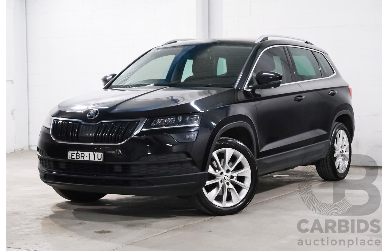 01/2019 Skoda Karoq 1.5 110TSI NU MY18 4D Wagon Black Turbo 1.5L