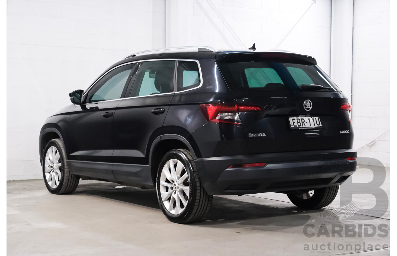 01/2019 Skoda Karoq 1.5 110TSI NU MY18 4D Wagon Black Turbo 1.5L