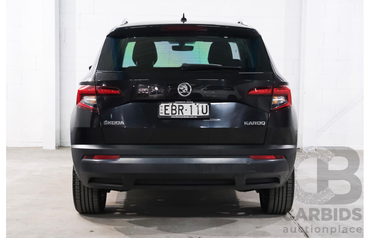 01/2019 Skoda Karoq 1.5 110TSI NU MY18 4D Wagon Black Turbo 1.5L