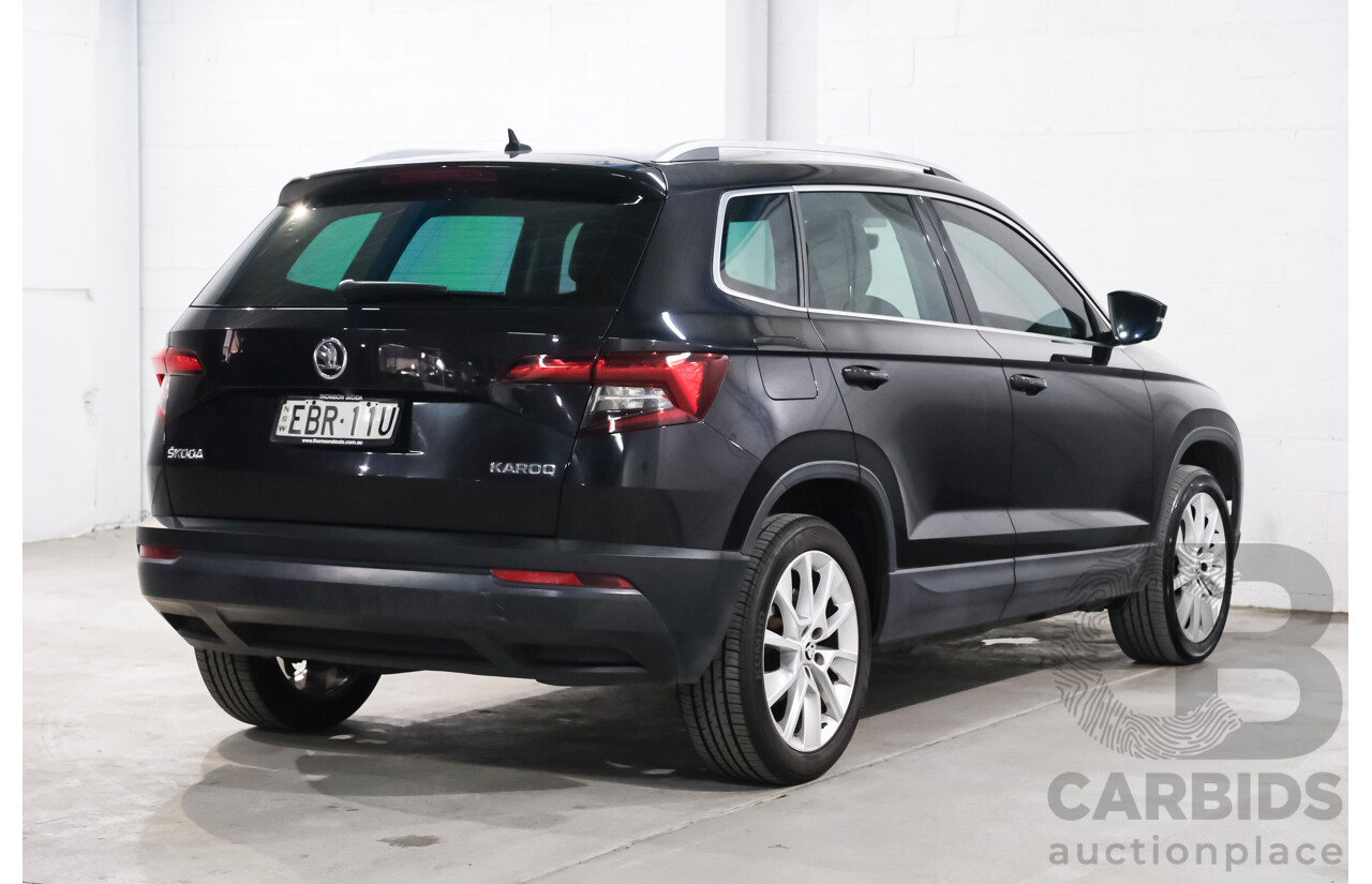 01/2019 Skoda Karoq 1.5 110TSI NU MY18 4D Wagon Black Turbo 1.5L