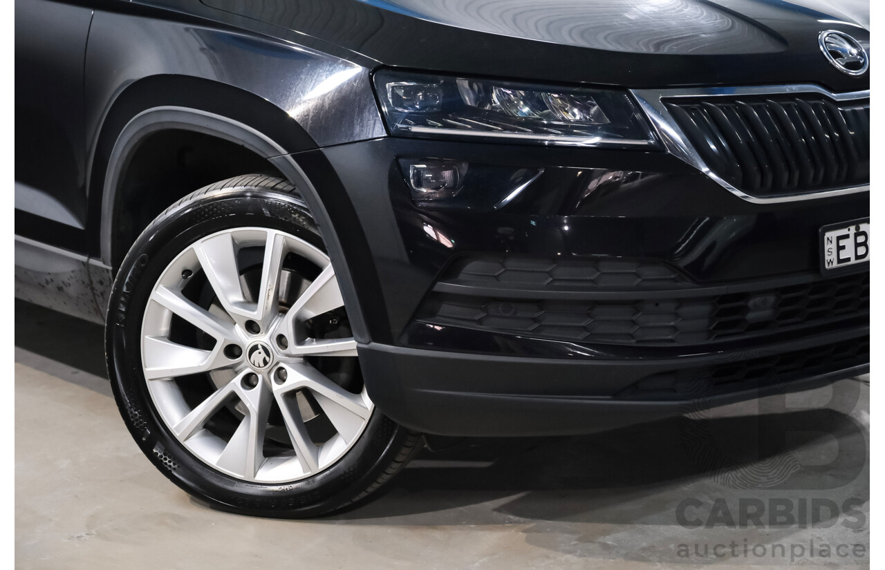 01/2019 Skoda Karoq 1.5 110TSI NU MY18 4D Wagon Black Turbo 1.5L