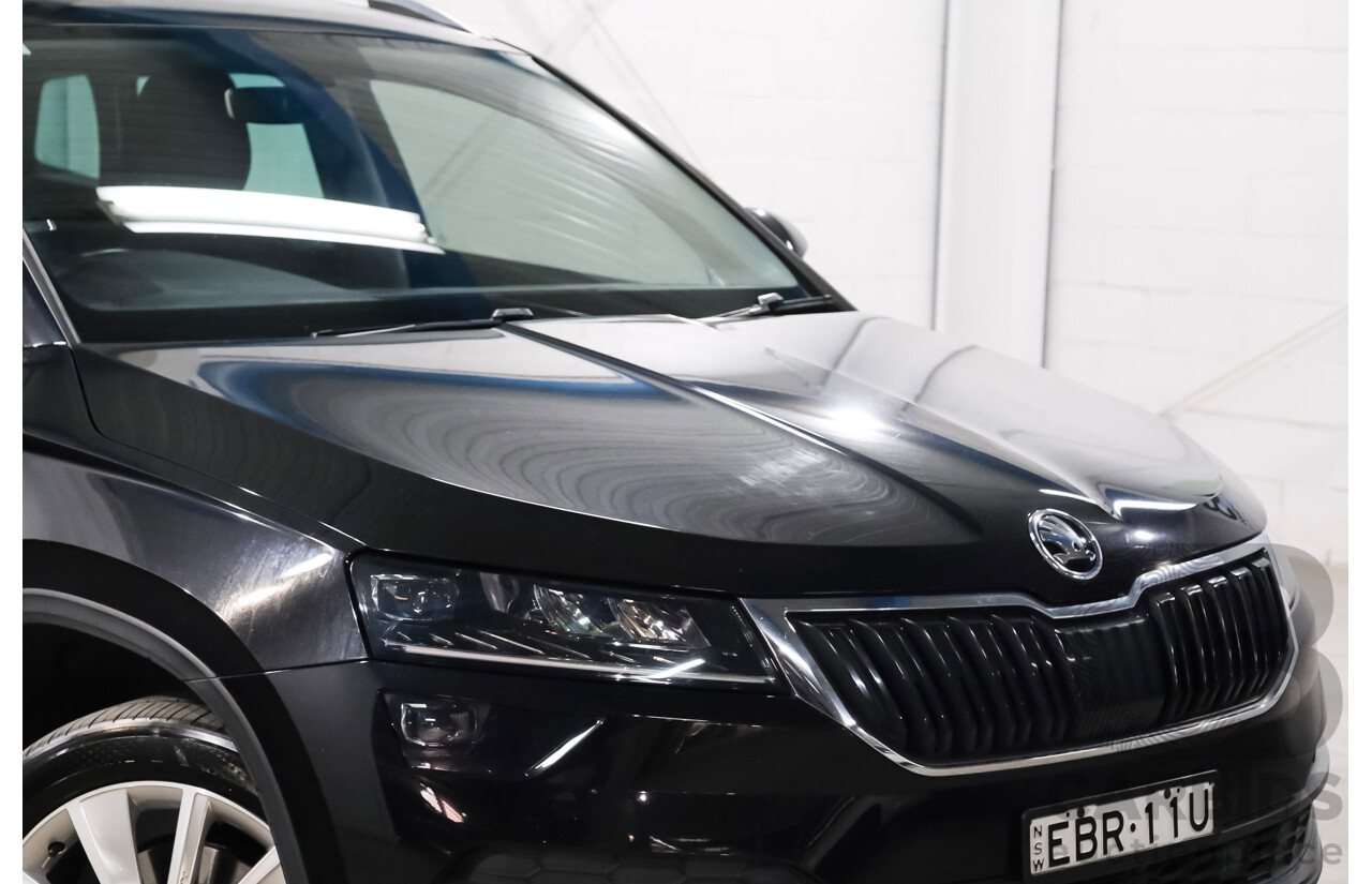 01/2019 Skoda Karoq 1.5 110TSI NU MY18 4D Wagon Black Turbo 1.5L