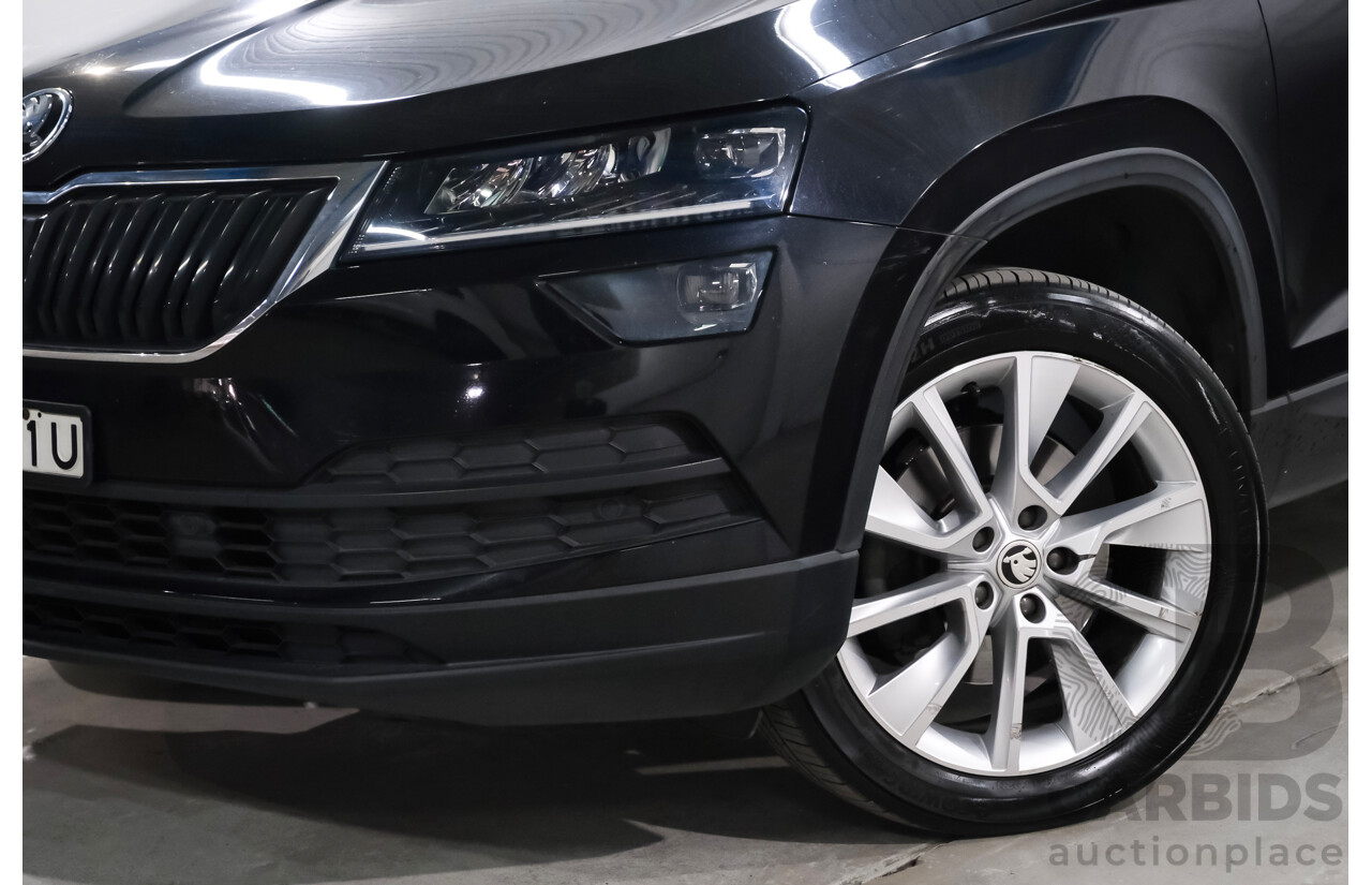 01/2019 Skoda Karoq 1.5 110TSI NU MY18 4D Wagon Black Turbo 1.5L