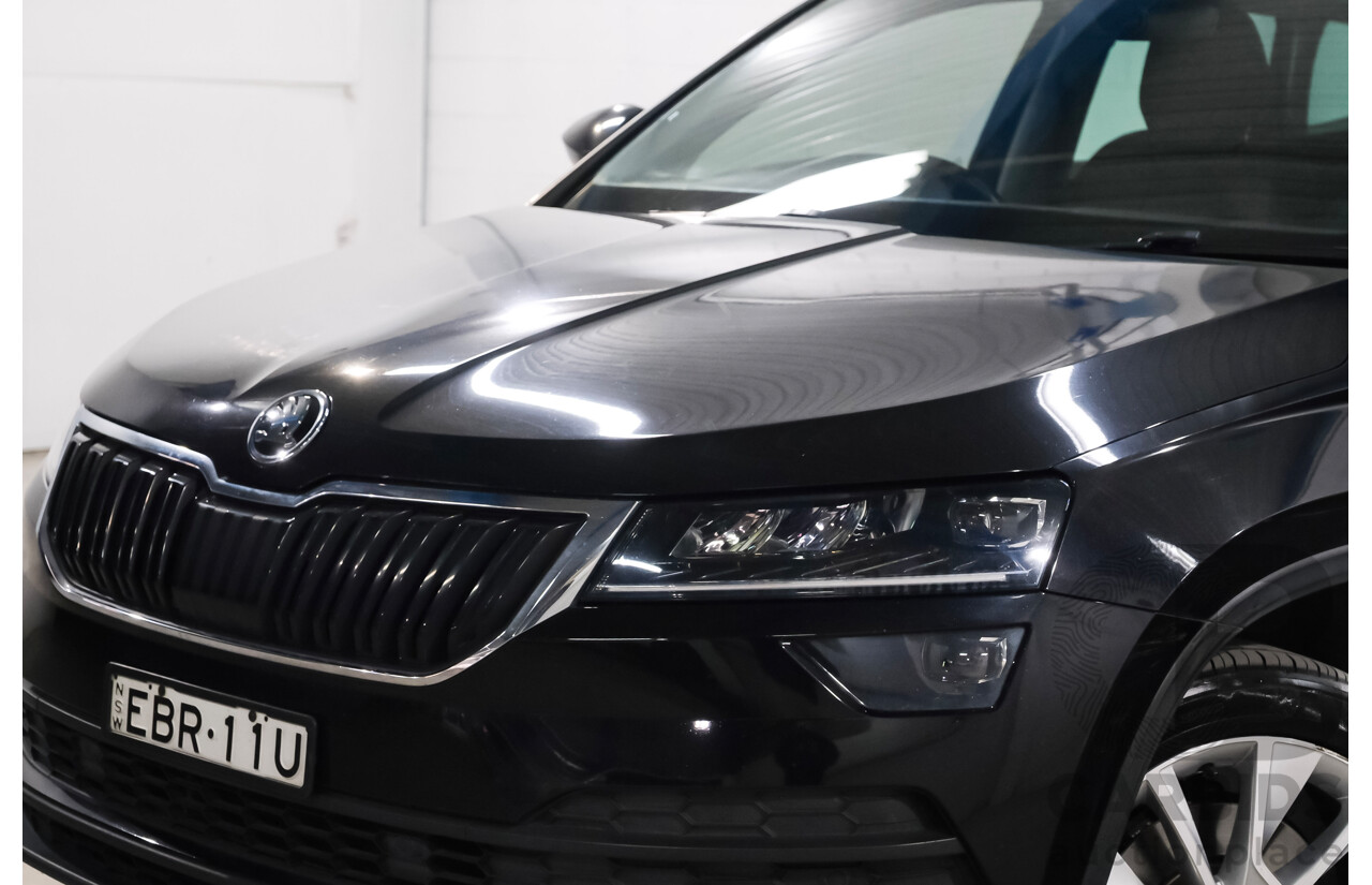 01/2019 Skoda Karoq 1.5 110TSI NU MY18 4D Wagon Black Turbo 1.5L