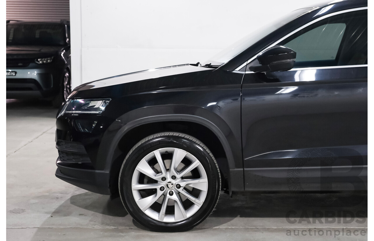 01/2019 Skoda Karoq 1.5 110TSI NU MY18 4D Wagon Black Turbo 1.5L