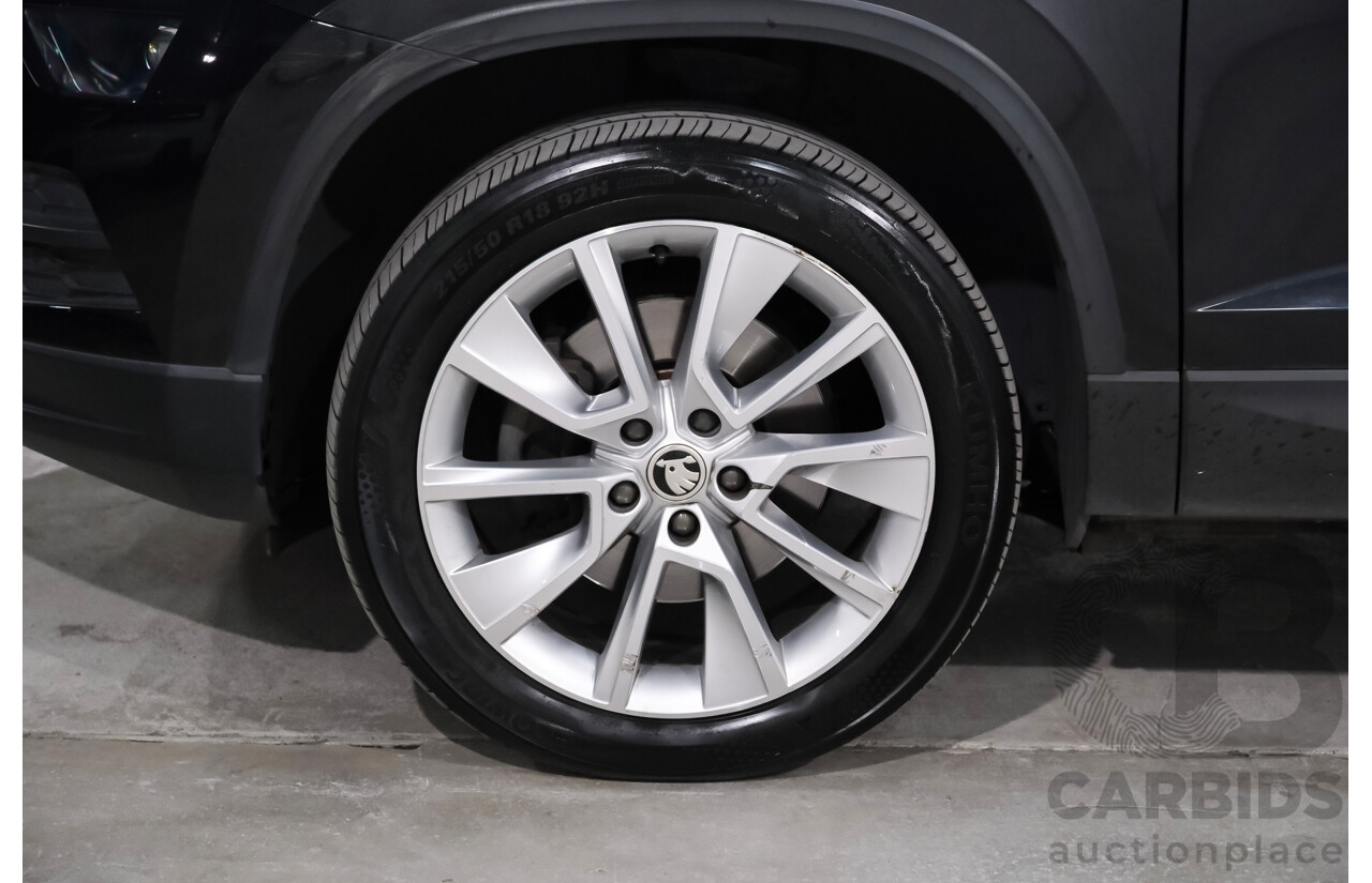 01/2019 Skoda Karoq 1.5 110TSI NU MY18 4D Wagon Black Turbo 1.5L