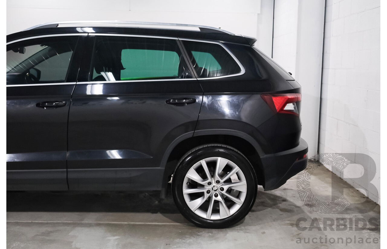 01/2019 Skoda Karoq 1.5 110TSI NU MY18 4D Wagon Black Turbo 1.5L