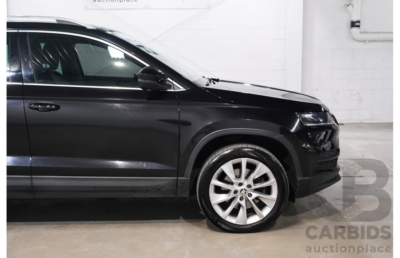 01/2019 Skoda Karoq 1.5 110TSI NU MY18 4D Wagon Black Turbo 1.5L