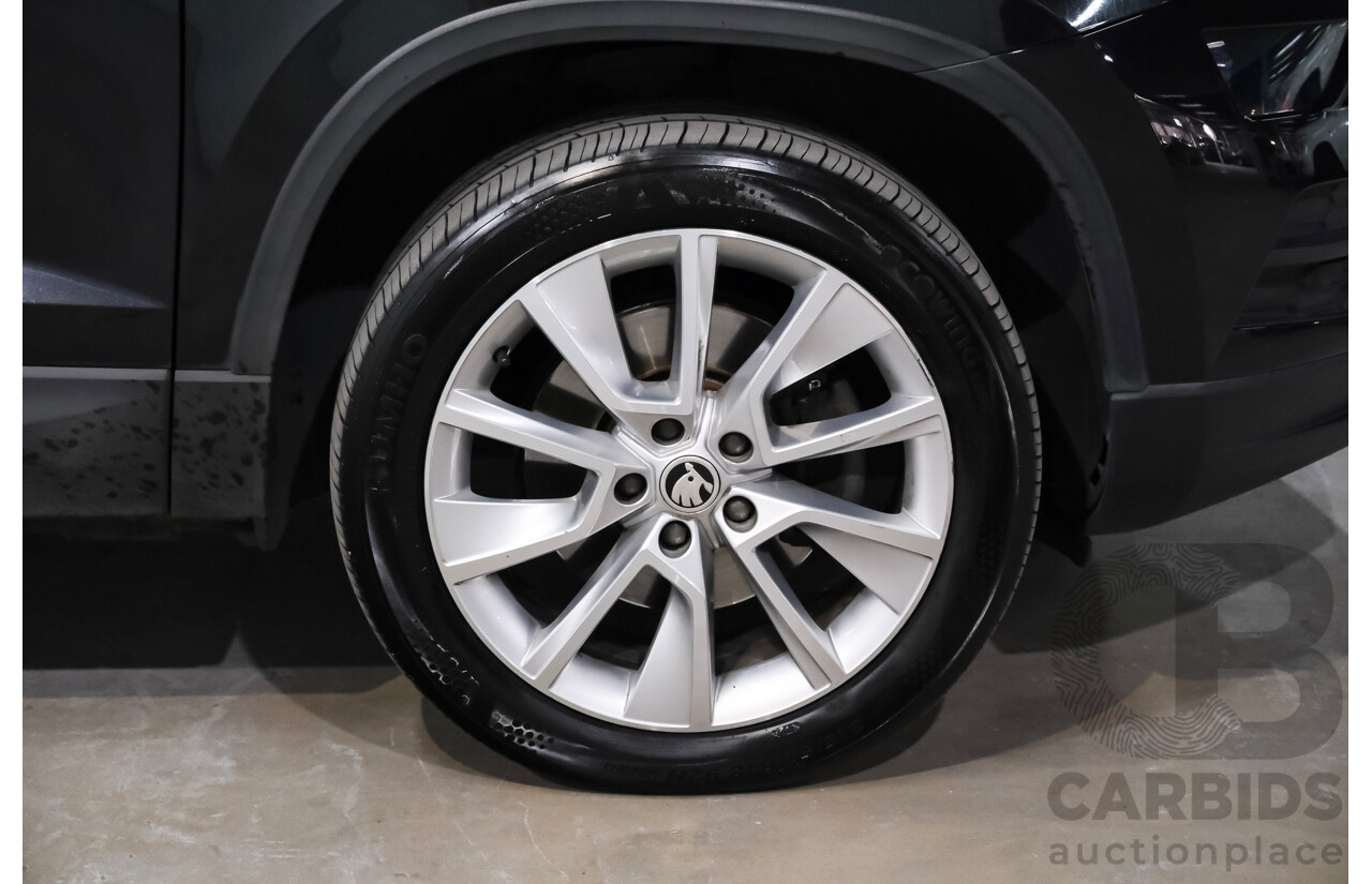 01/2019 Skoda Karoq 1.5 110TSI NU MY18 4D Wagon Black Turbo 1.5L