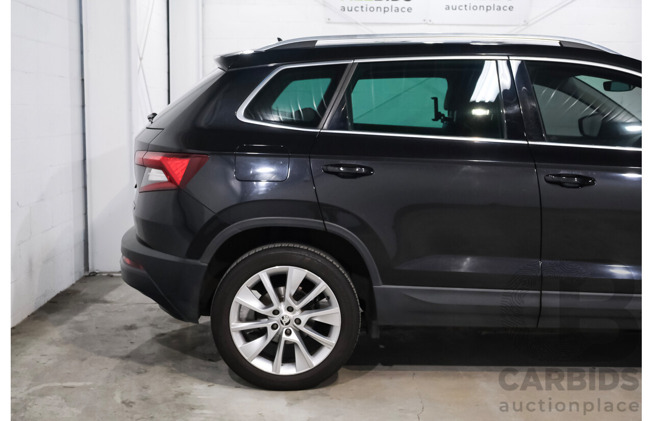 01/2019 Skoda Karoq 1.5 110TSI NU MY18 4D Wagon Black Turbo 1.5L