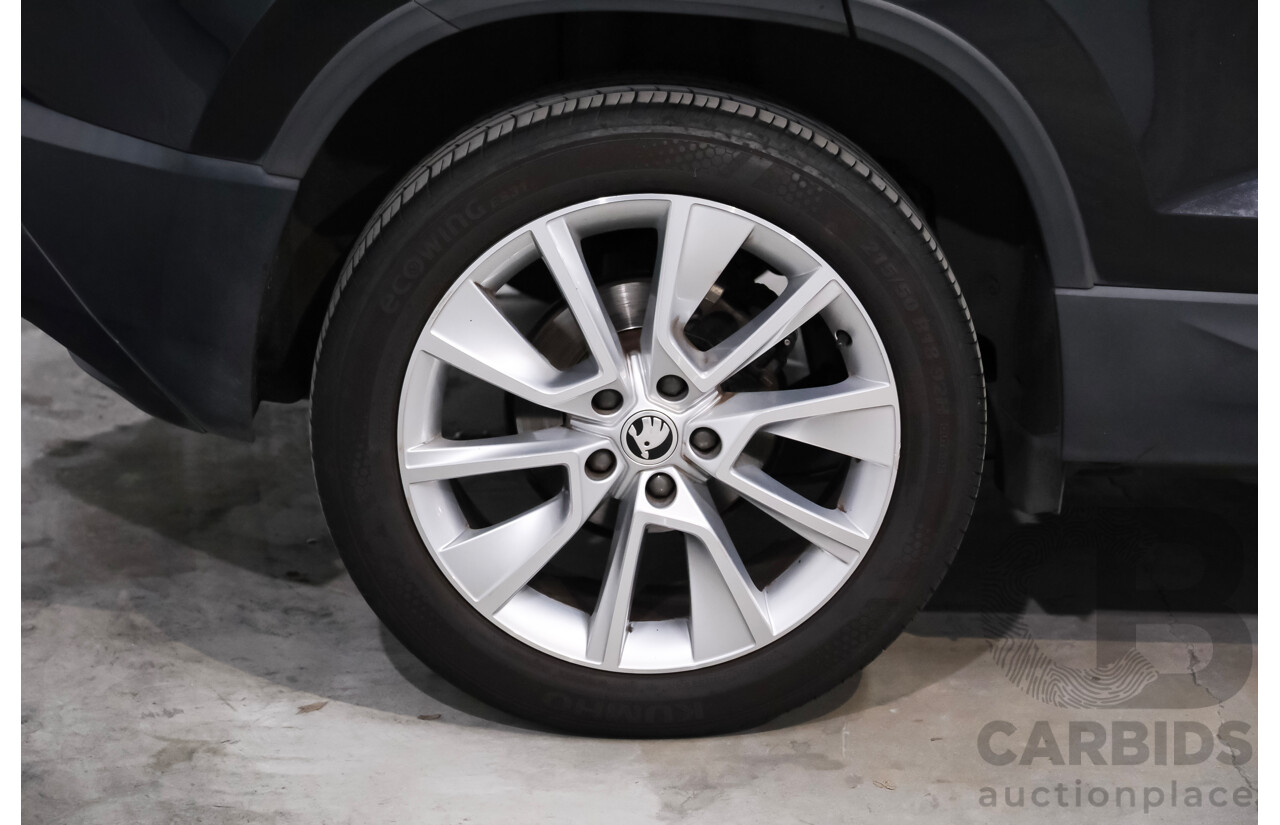 01/2019 Skoda Karoq 1.5 110TSI NU MY18 4D Wagon Black Turbo 1.5L