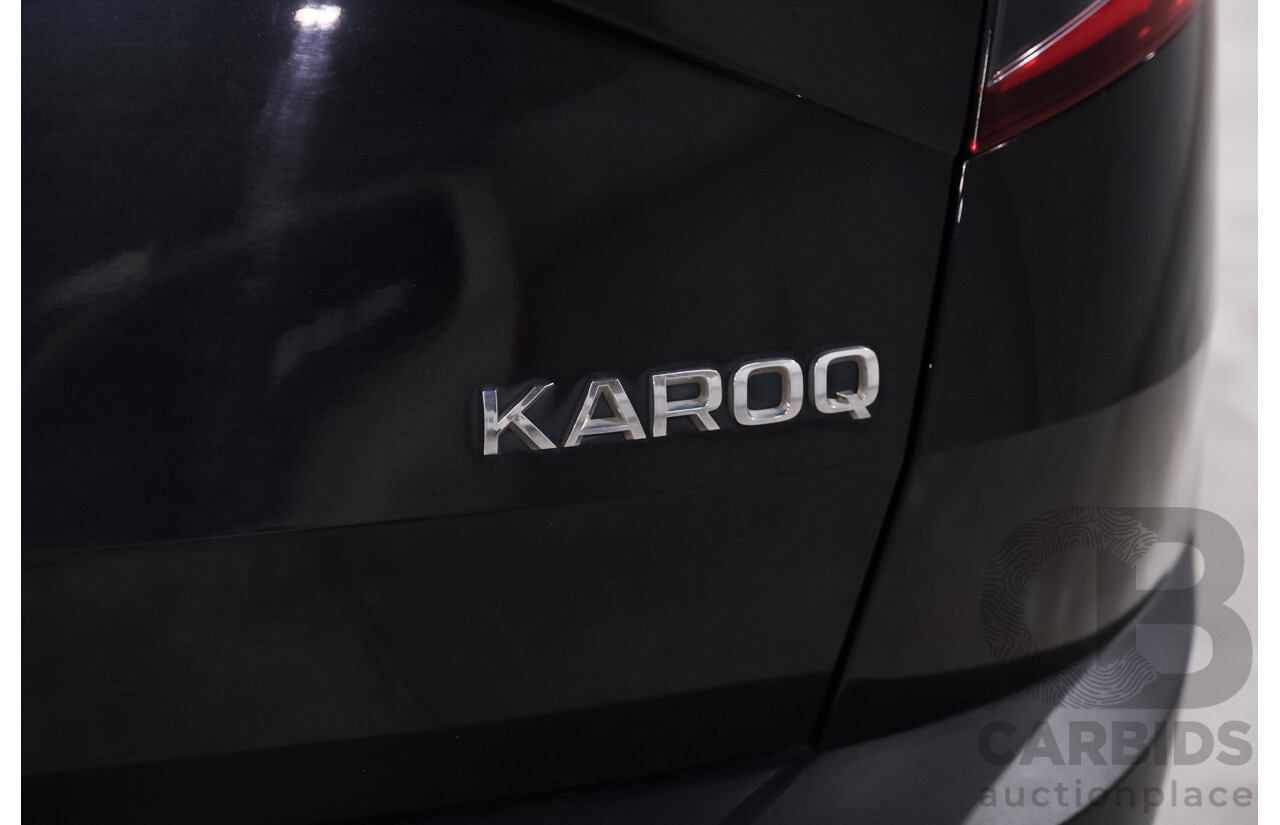 01/2019 Skoda Karoq 1.5 110TSI NU MY18 4D Wagon Black Turbo 1.5L