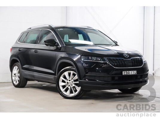 01/2019 Skoda Karoq 1.5 110TSI NU MY18 4D Wagon Black Turbo 1.5L