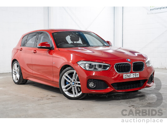 4/2017 BMW 125i M Sport F20 5d Hatchback Melbourne Red Metallic Turbo 2.0L