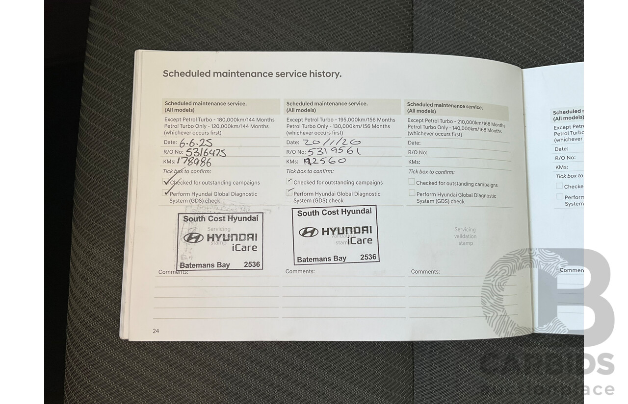 08/2018 Hyundai Tucson GO TL3 MY19 4d Wagon White 2.0L