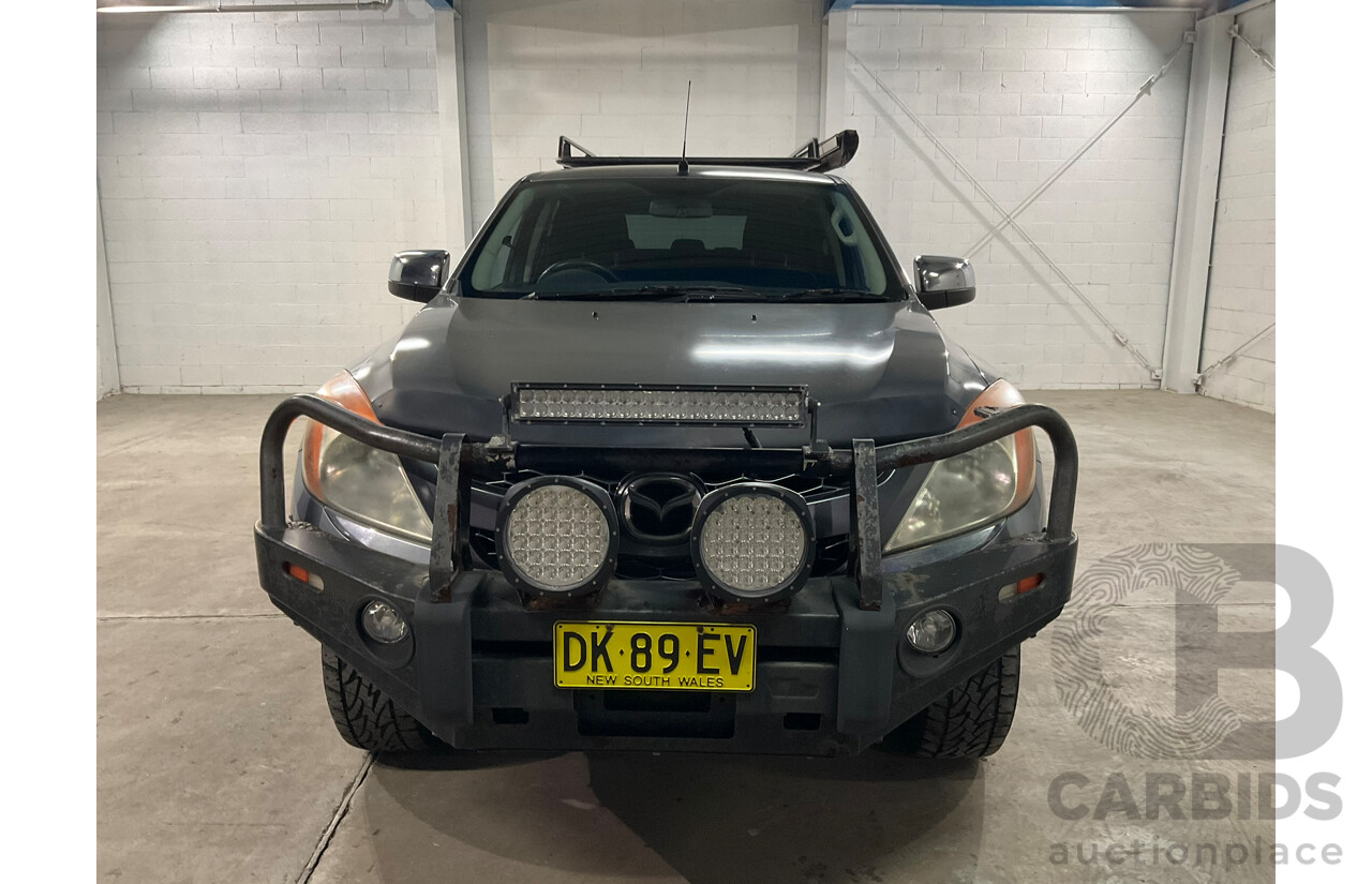 10/2013 Mazda Bt-50 XTR (4x4) MY13 Dual Cab Utility Grey Turbo Diesel 3.2L