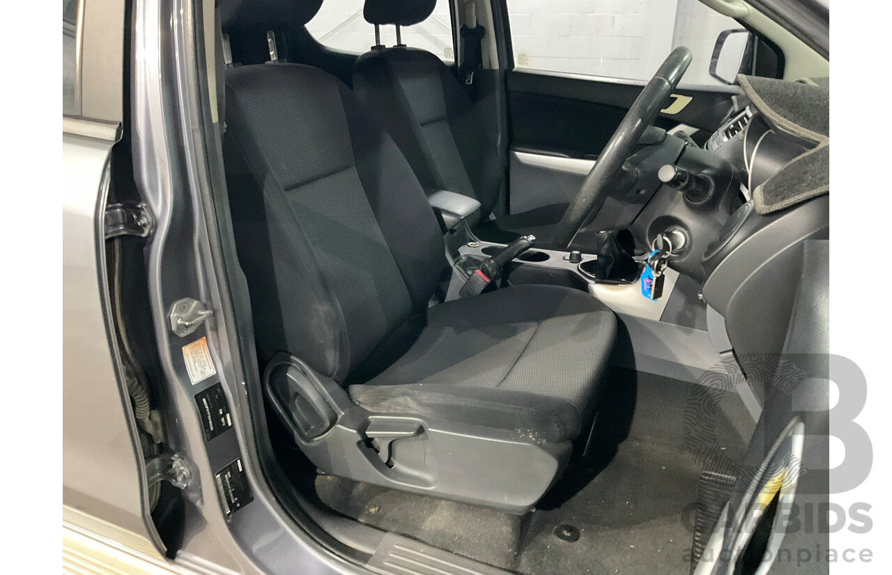 10/2013 Mazda Bt-50 XTR (4x4) MY13 Dual Cab Utility Grey Turbo Diesel 3.2L