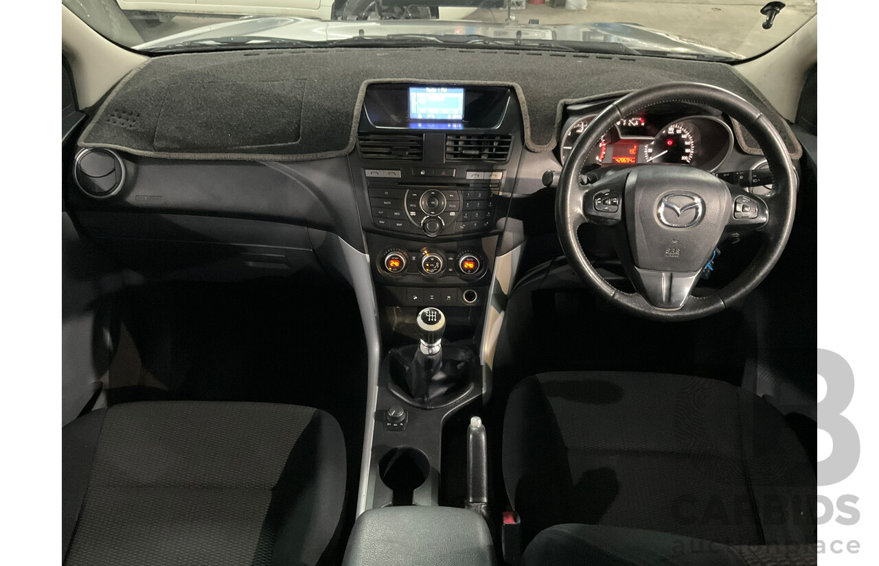 10/2013 Mazda Bt-50 XTR (4x4) MY13 Dual Cab Utility Grey Turbo Diesel 3.2L