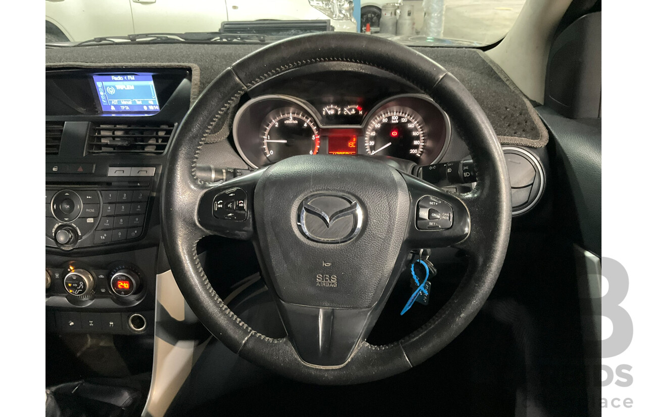 10/2013 Mazda Bt-50 XTR (4x4) MY13 Dual Cab Utility Grey Turbo Diesel 3.2L