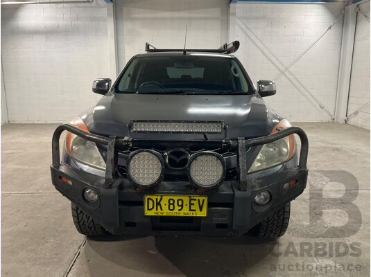 10/2013 Mazda Bt-50 XTR (4x4) MY13 Dual Cab Utility Grey Turbo Diesel 3.2L