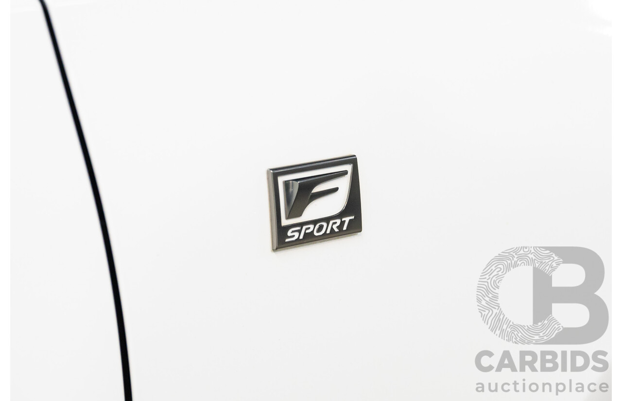 12/2017 Lexus Is300 F Sport ASE30R 4d Sedan Ultra White Turbo 2.0L