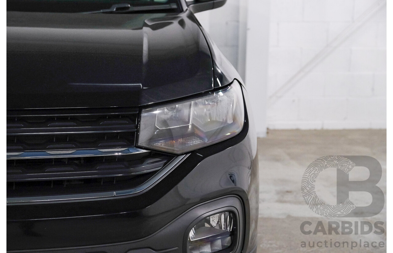 06/2021 Volkswagen T-Cross 85TSI Life C1 MY21 4D Wagon Deep Black Turbo 1.0L