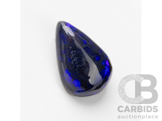 4.65ct Lightning Ridge Solid Black Opal