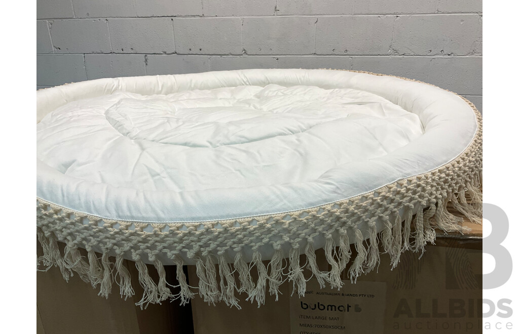 BUBMAT Organically Grown Baby Play Mat - Size L