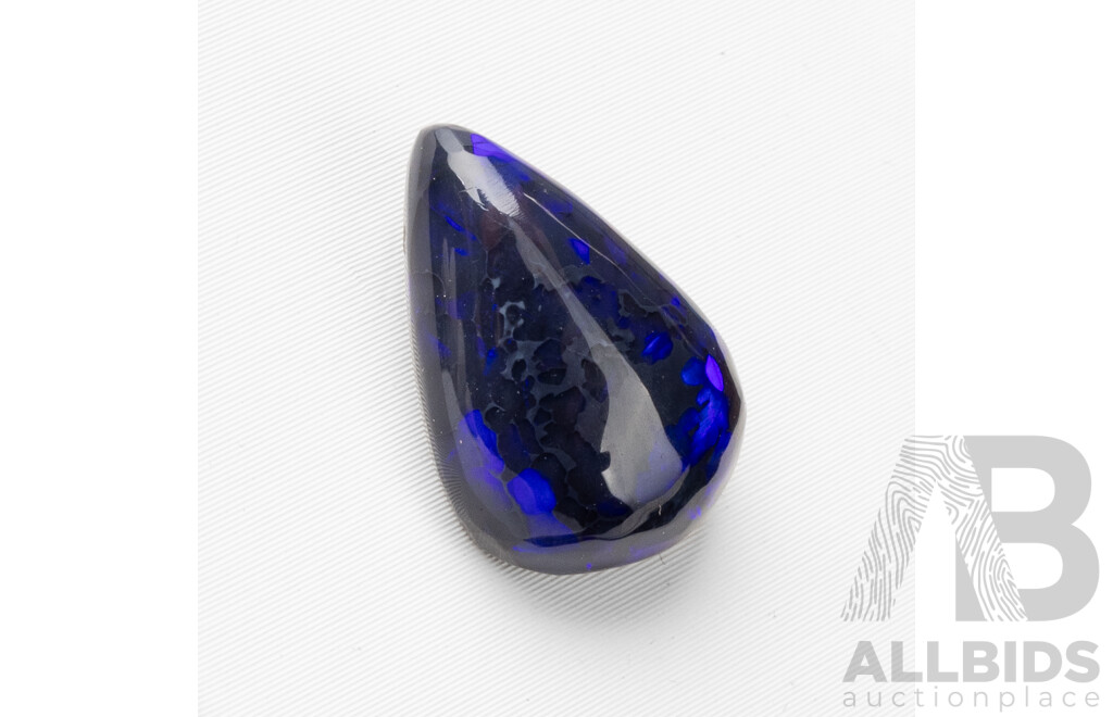 4.65ct Lightning Ridge Solid Black Opal